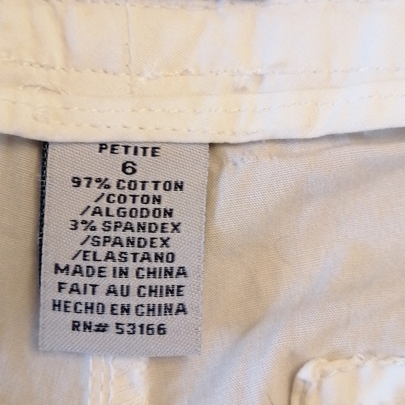 Caribbean Joe ,ladies capris ,size 6 petite - Picture 9 of 12